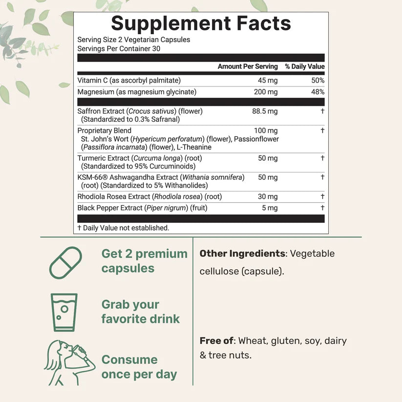 Saffron Advanced Capsules