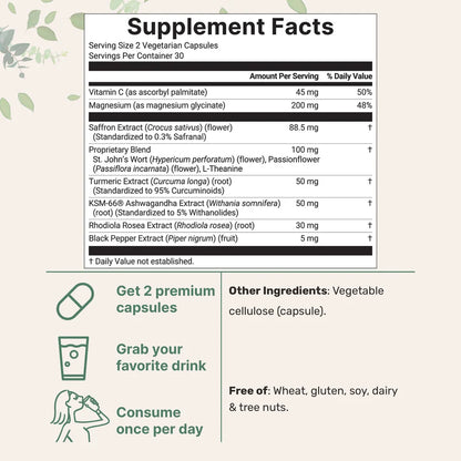 Saffron Advanced Capsules