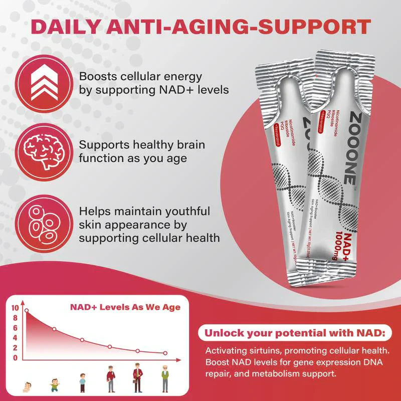 Zooone NAD+ Berry Flavor Drink Mix