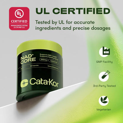NAD+ Revitalize Anti - Aging Boost Supplement