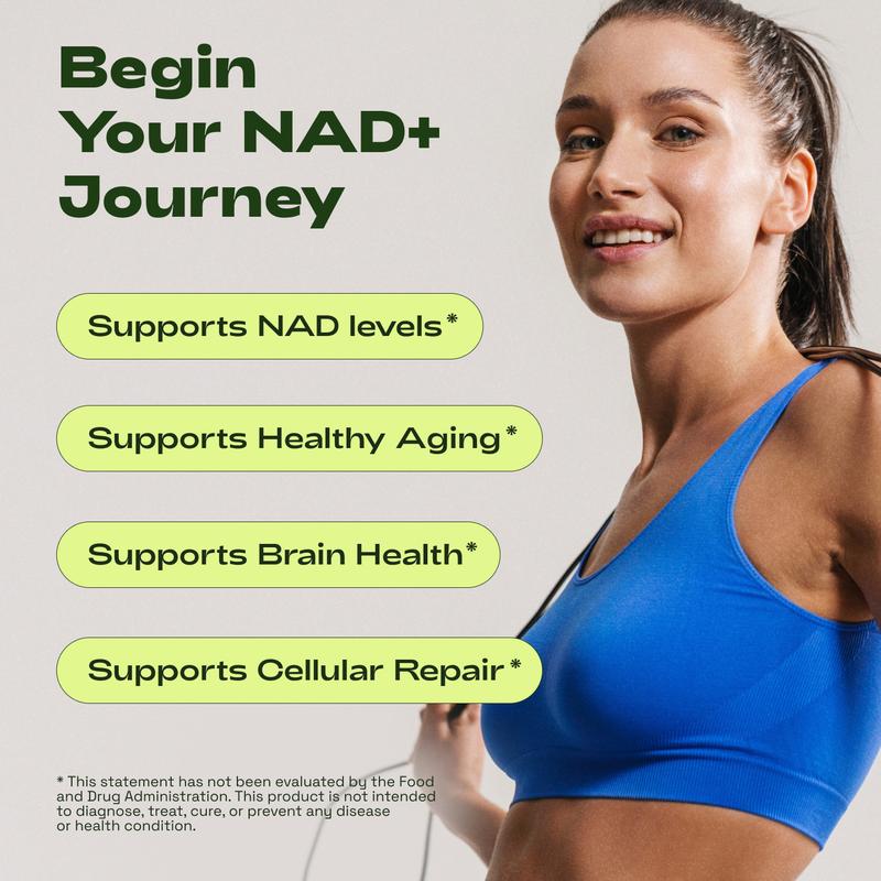 NAD+ Revitalize Anti - Aging Boost Supplement